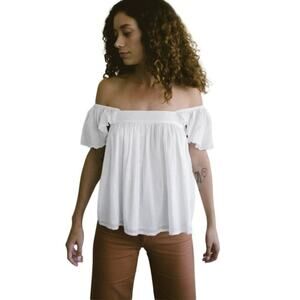 Maria Stanley (Revolve)The Lindsey Blouse Size L NWT